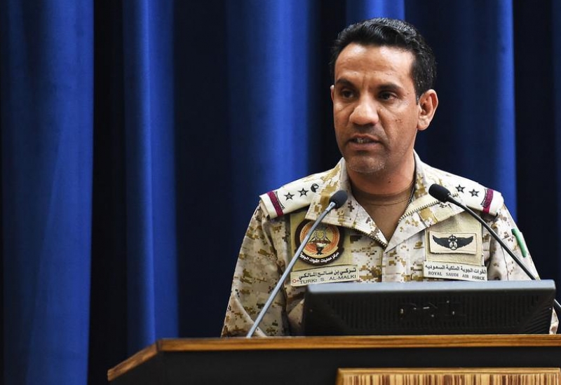 المتحدث الرسمي باسم قوات التحالف العقيد الركن تركي المالكي