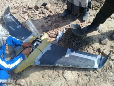 طائرة تجسس للحوثيين