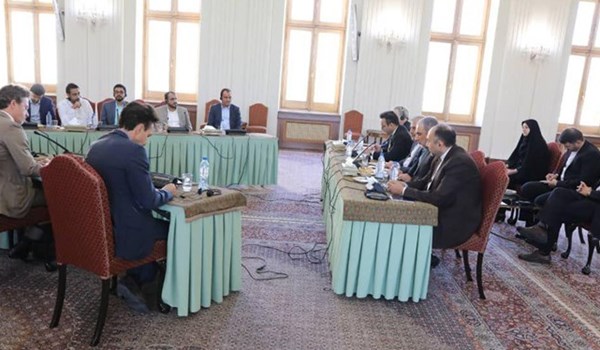 اجتماع الحوثيين مع سفراء الدول الأوروبية في طهران