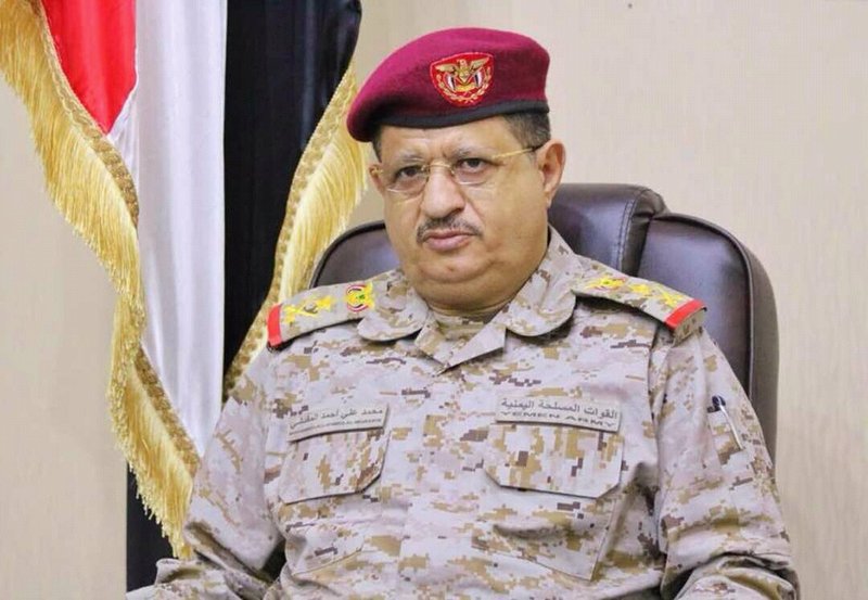 وزير الدفاع اليمني “محمد المقدشي”